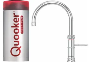 Quooker Classic Fusion Round PRO7 Chrome 3 in 1 Boiling Water Tap with 7 Liters Tank