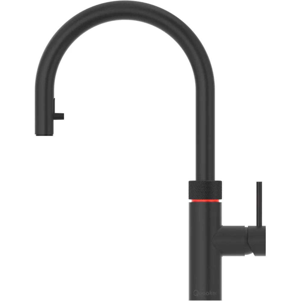 Quooker Flex PRO7 Black 3 in 1 Boiling Water Tap with 7 Liters Tank