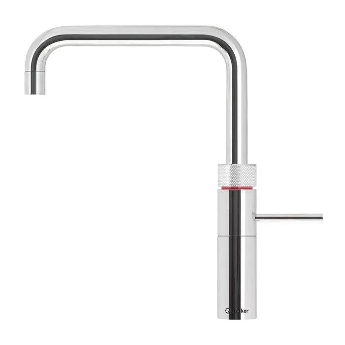 Quooker Fusion Square COMBI 2.2 Chrome 3 in 1 Boiling Water Tap with 7 Liters Tank