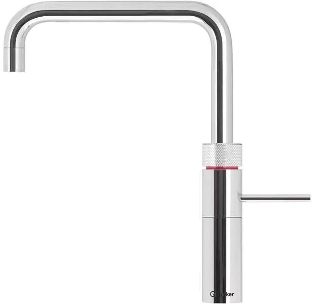 Quooker Fusion Square PRO3 Chrome 3 in 1 Boiling Water Tap with 3 Liters Tank