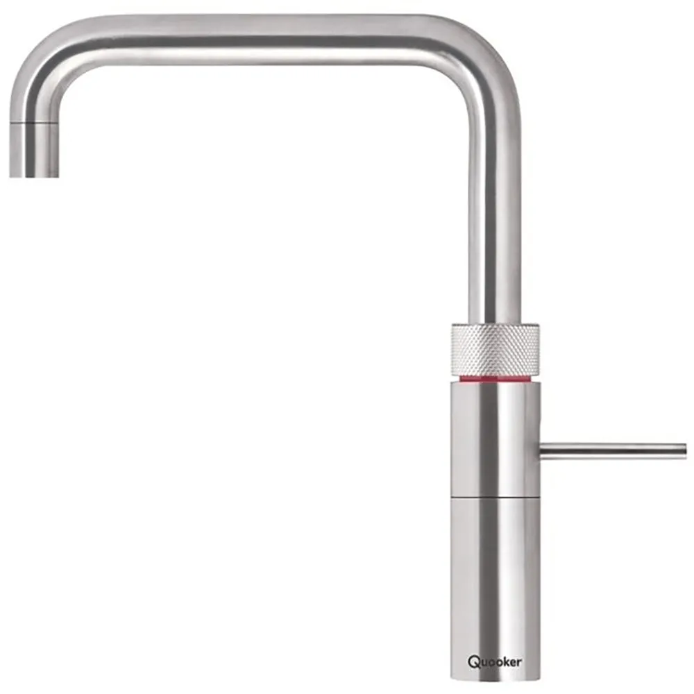 Quooker Fusion Square PRO3 Stainless Steel 3 in 1 Boiling Water Tap with 3 Liters Tank