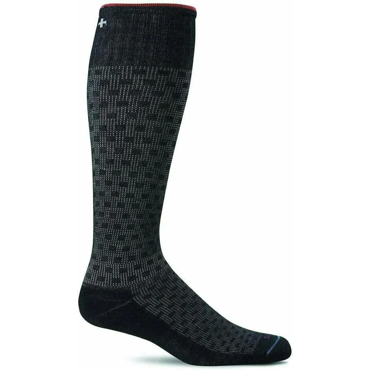 Shadow Box (Black) Men's Moderate Compression Socks