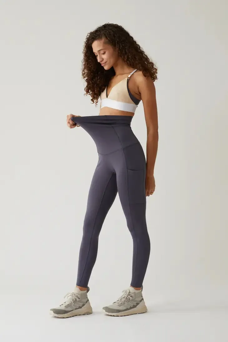 Slate Resilience-Performance Convertible Leggings