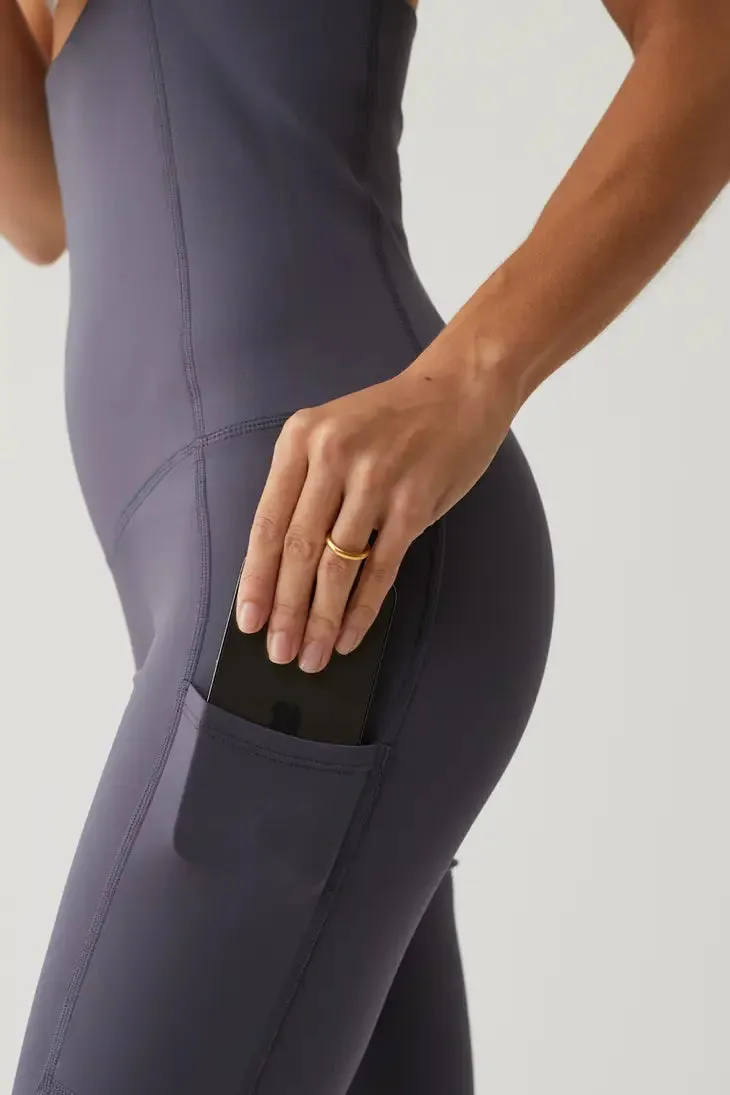 Slate Resilience-Performance Convertible Leggings