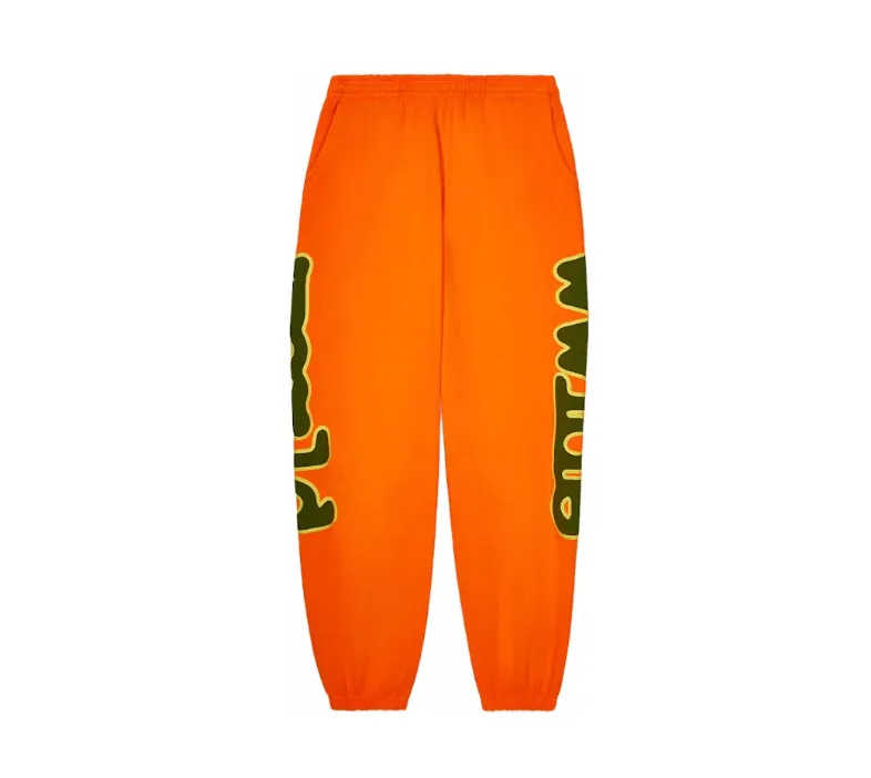 Sp5der World Beluga Sweatpants Orange