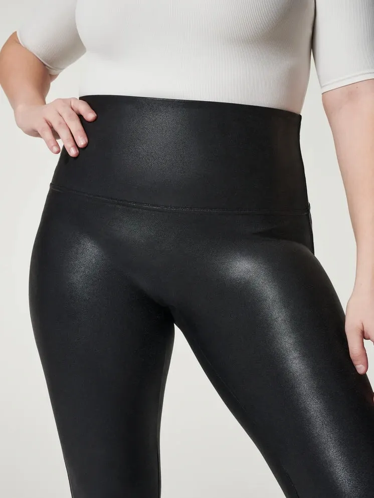 Spanx Faux Leather Leggings - Black