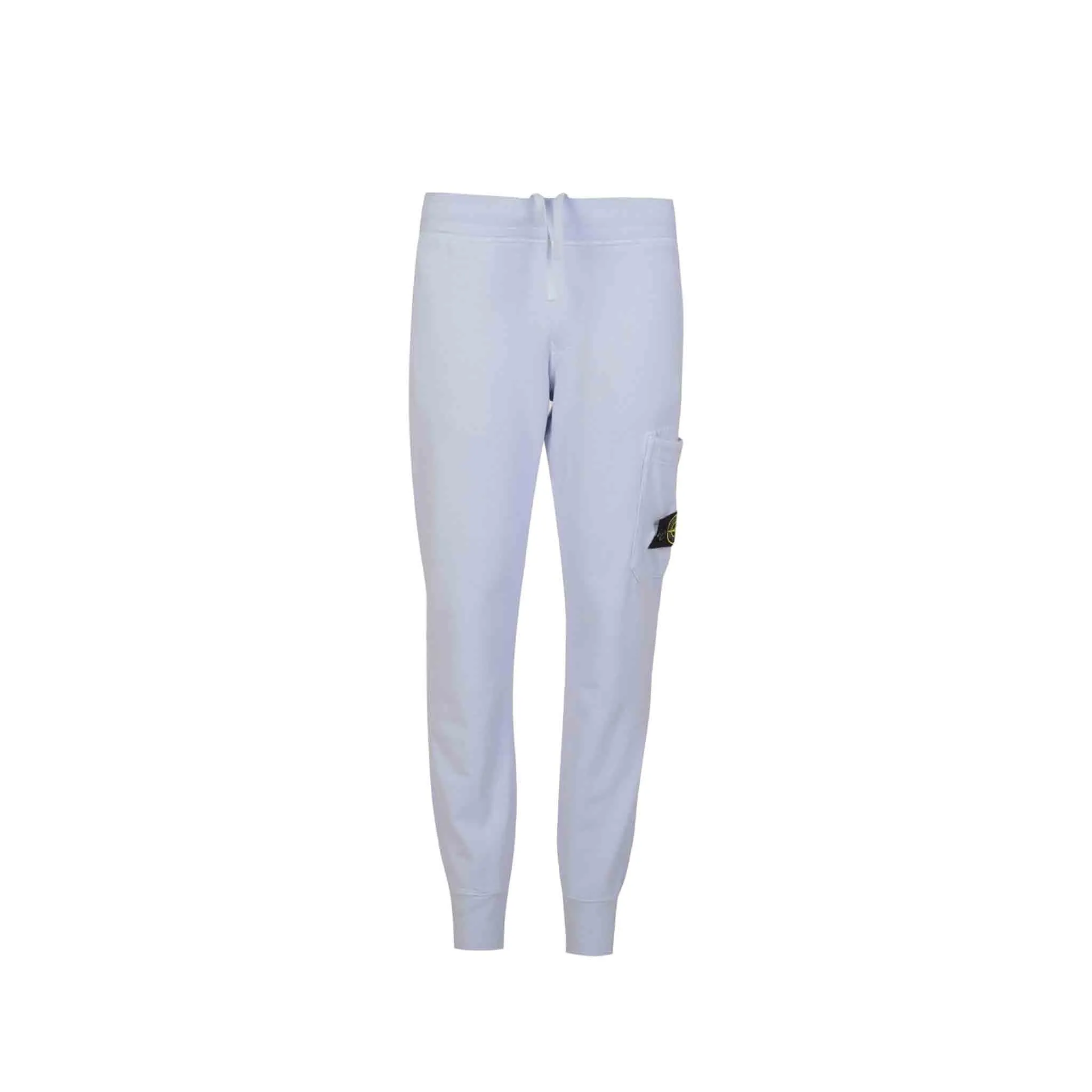 Stone Island Junior Cotton Fleece Sweatpants in Lilac