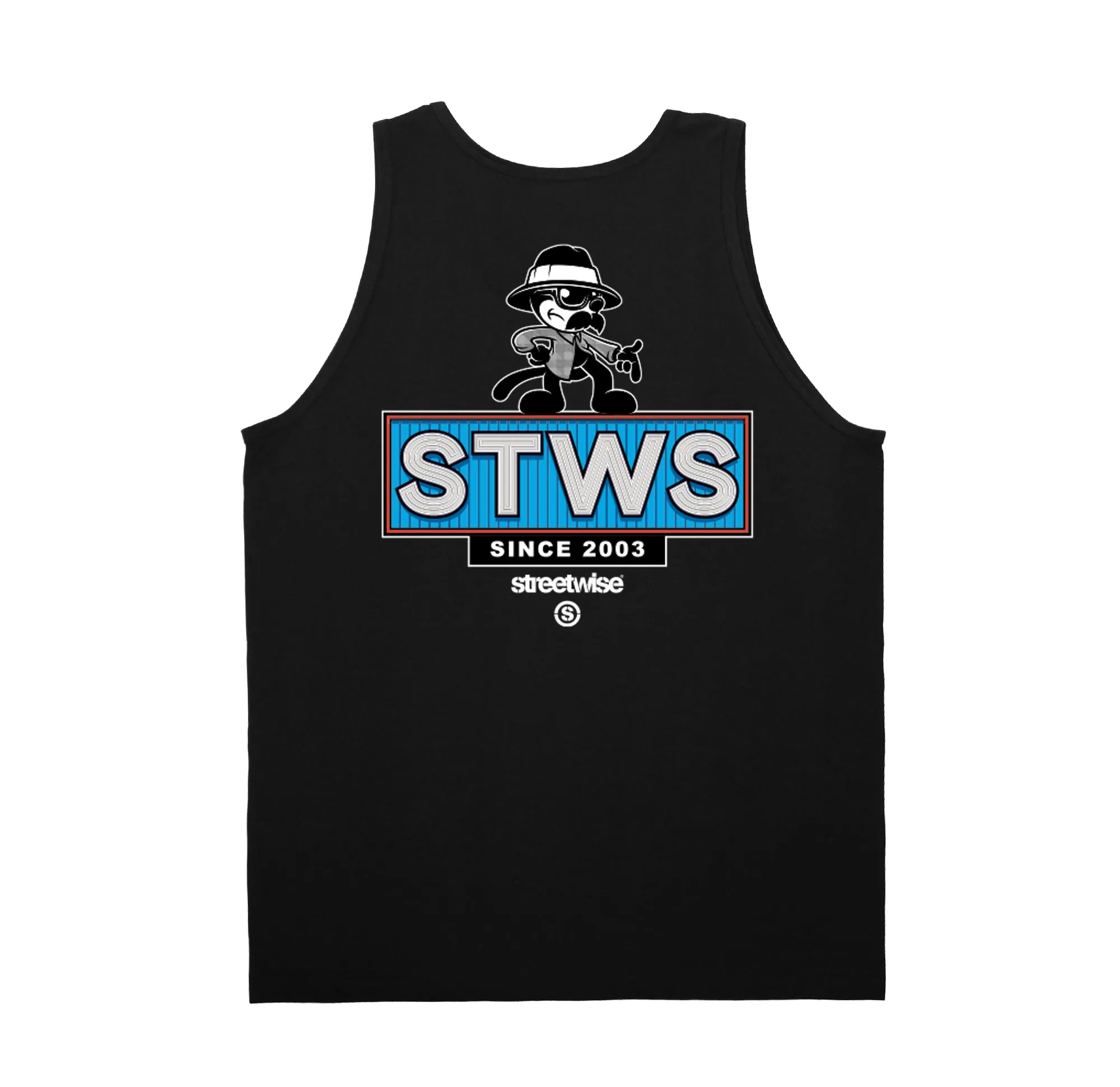 Street Sign Tank (Black)