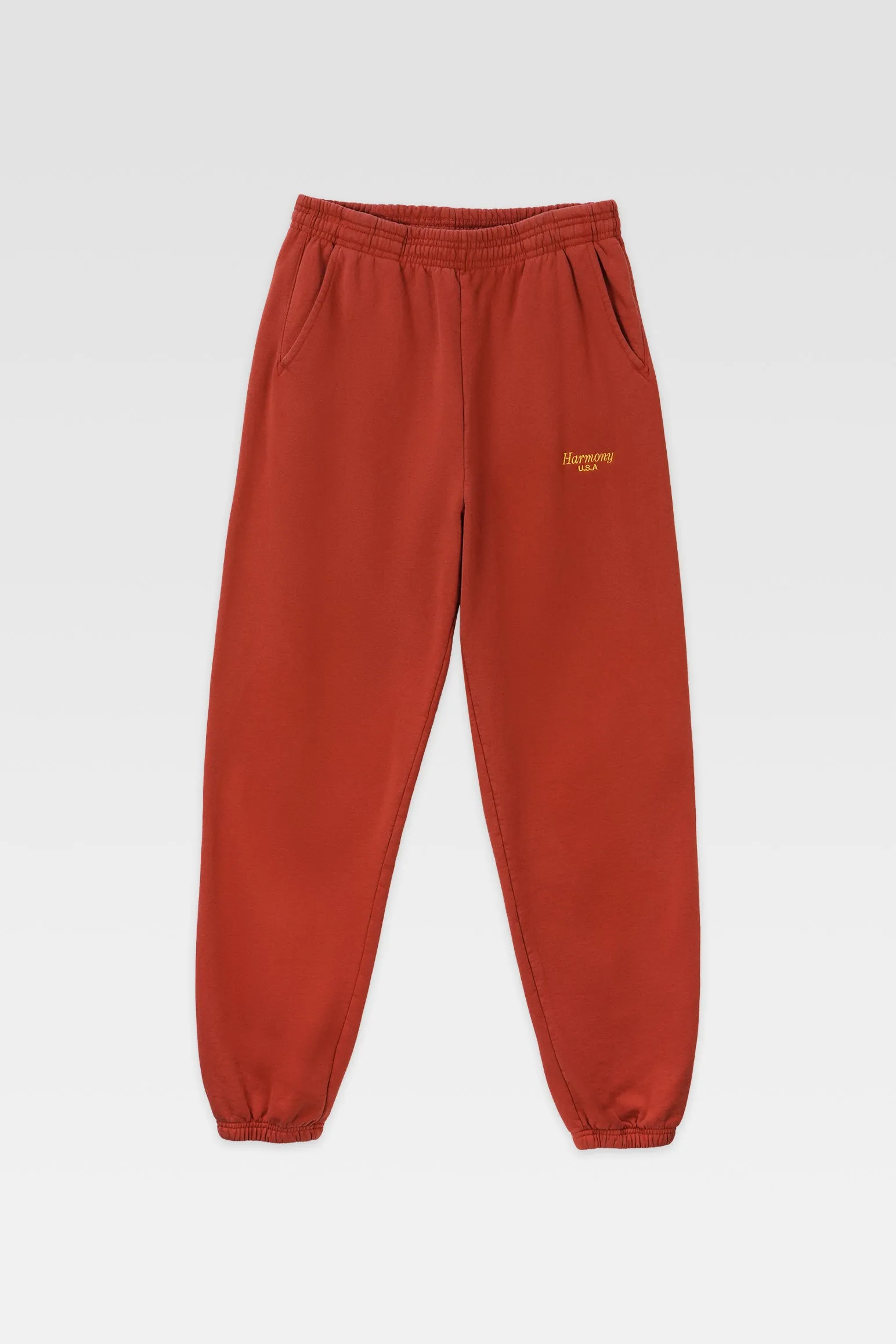 Sweatpant Cursive - Burgundy