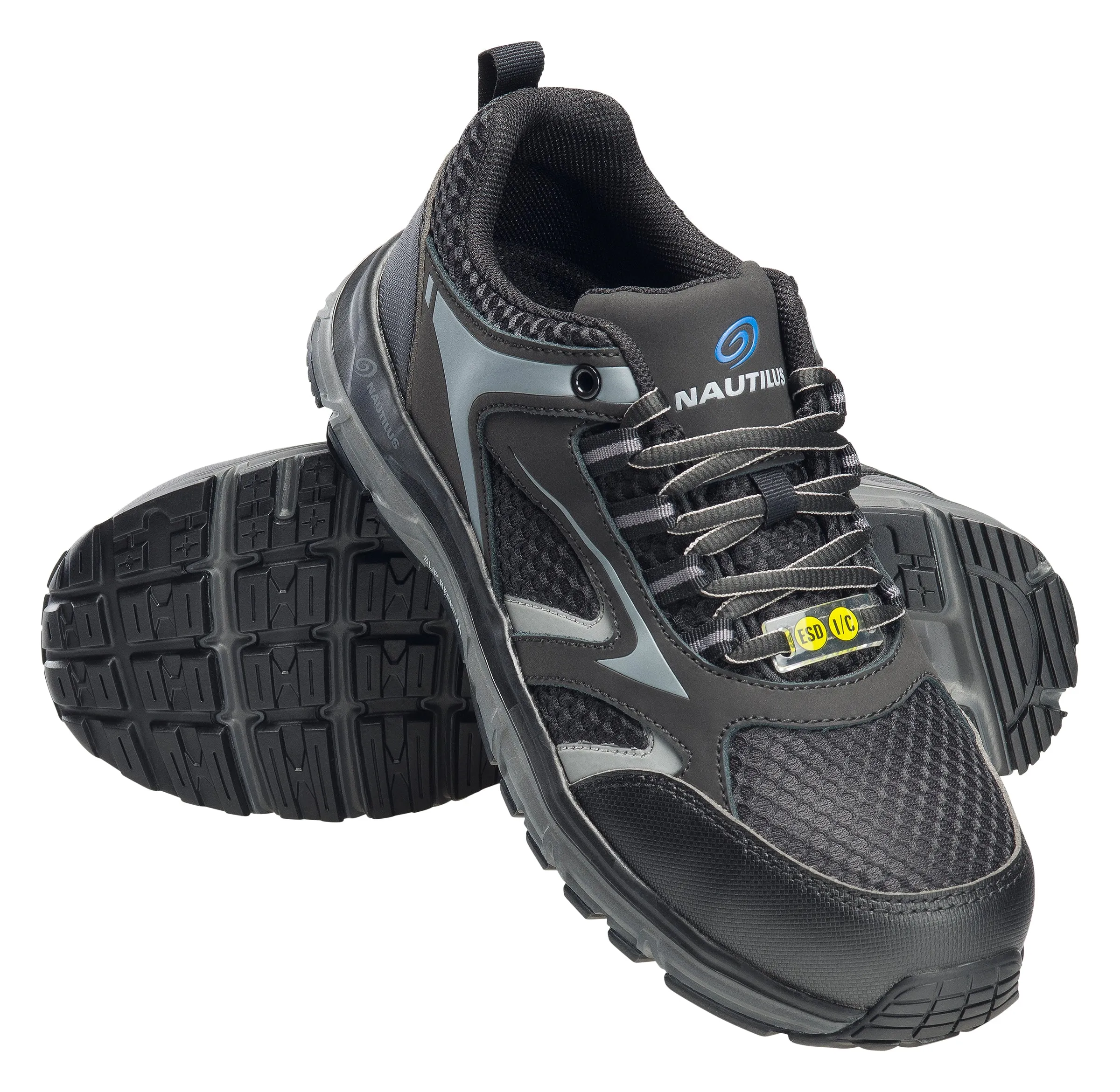 Tempest Black Alloy Toe SD10 Athletic Work Shoe