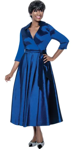 Terramina 7869 - Midnight - Wrap Dress