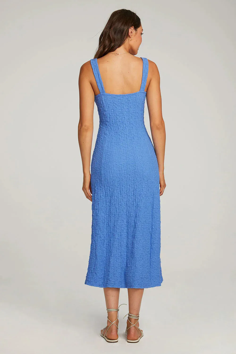 The Cannan Midi Dress by Saltwater Luxe - Pacific