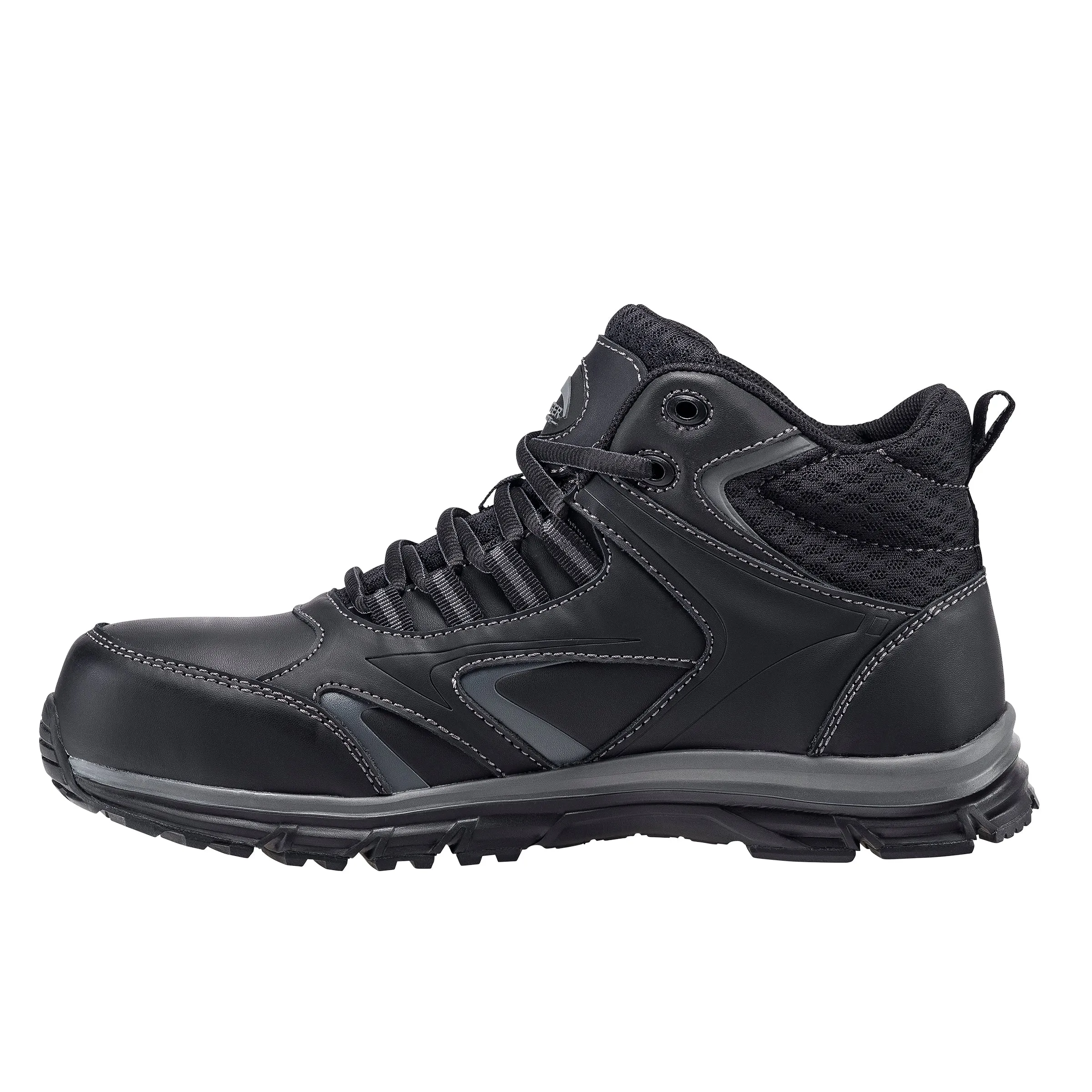 Thresher Black Alloy Toe EH WP Work Shoe