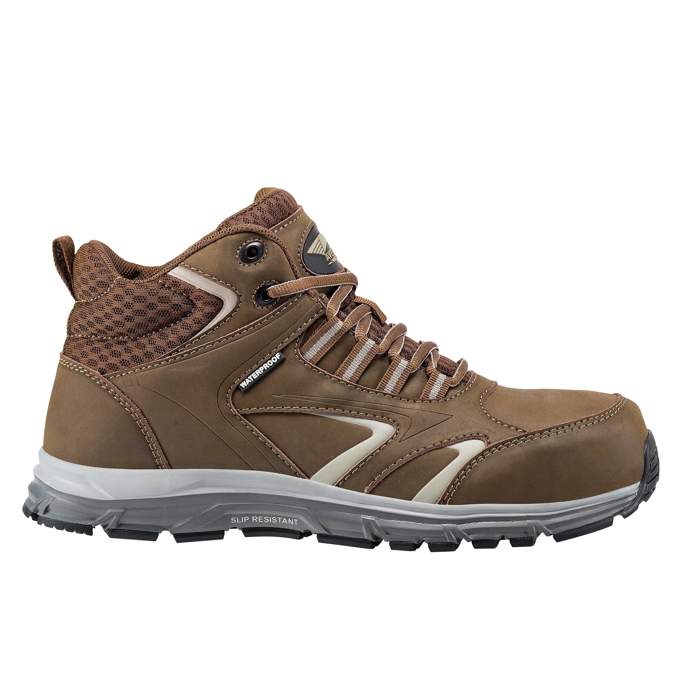 Thresher Brown Alloy Toe EH WP Work Shoe