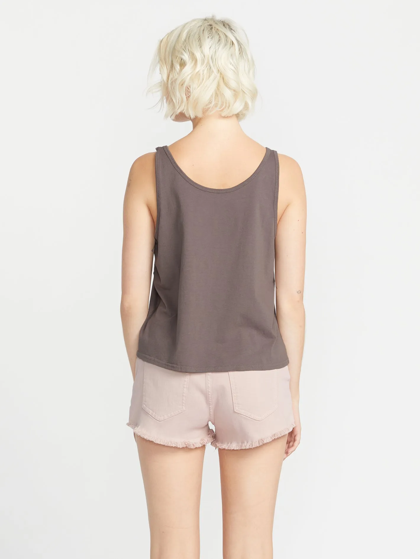 To The Bank Tank - Slate Grey