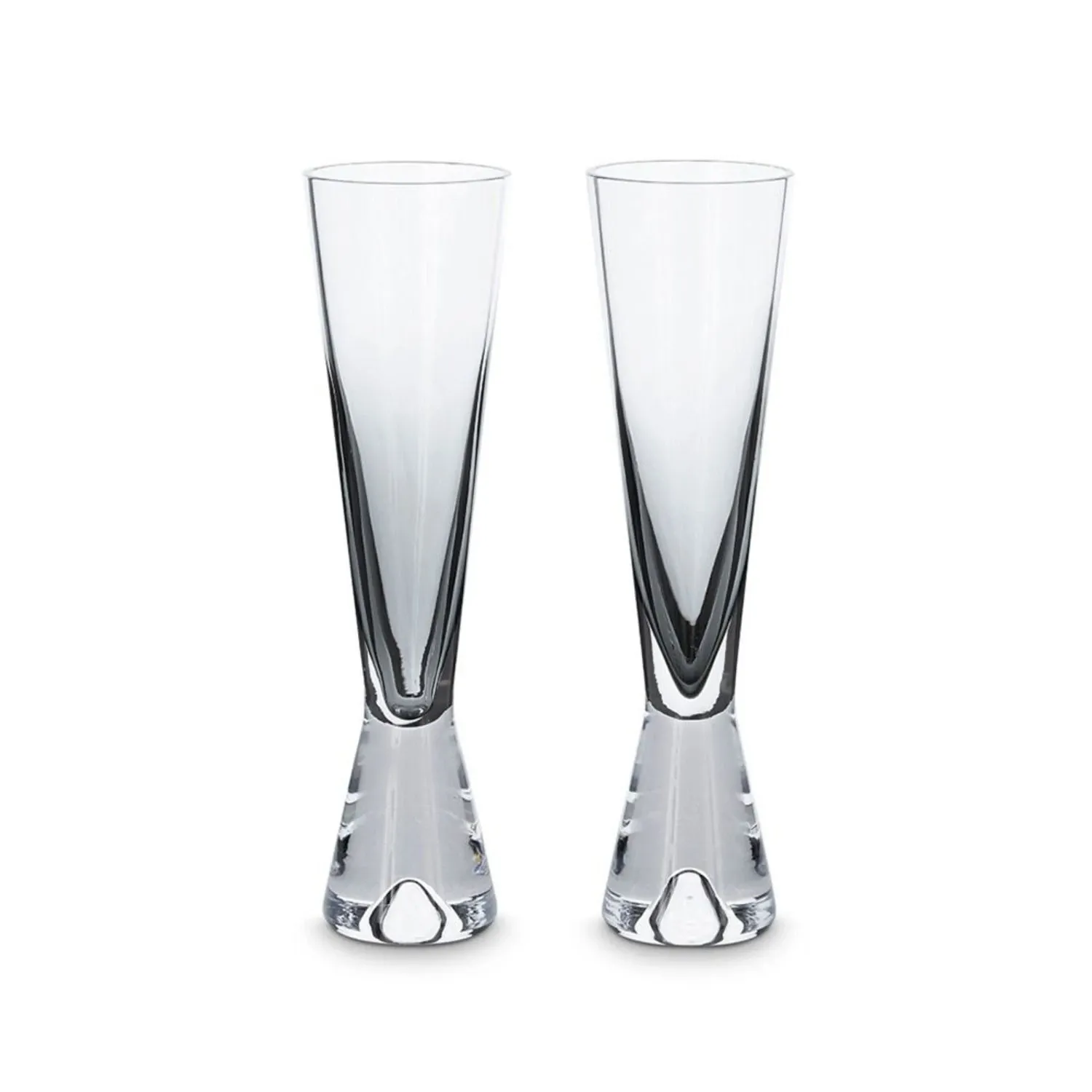 tom dixon | tank champagne glass | set of 2 | black