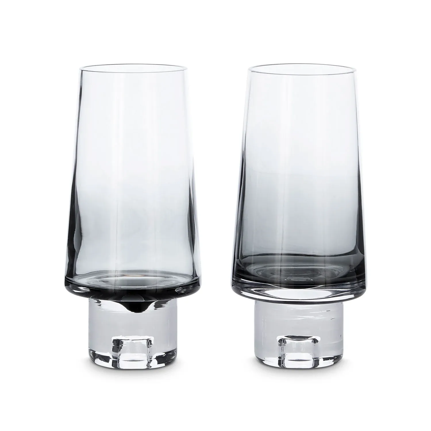 tom dixon | tank high ball glass | set of 2 | black