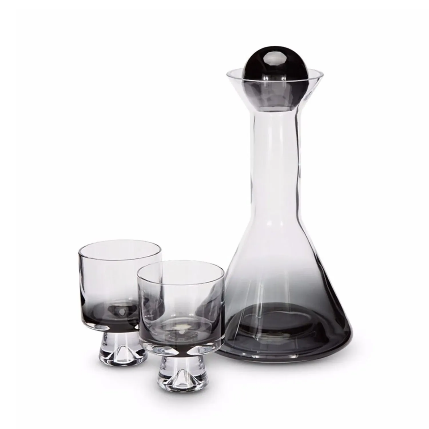 tom dixon | tank low ball glass | set of 2 | black