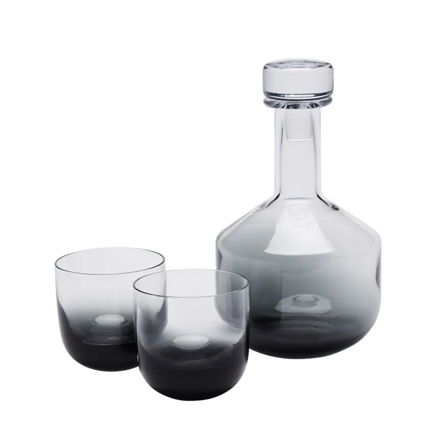 tom dixon | tank whisky decanter | black