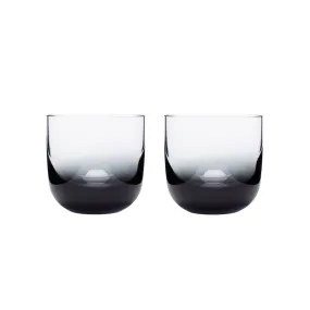 tom dixon | tank whisky glass | set of 2 | black