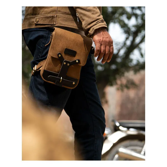 TRIP MACHINE THIGH BAG - TOBACCO