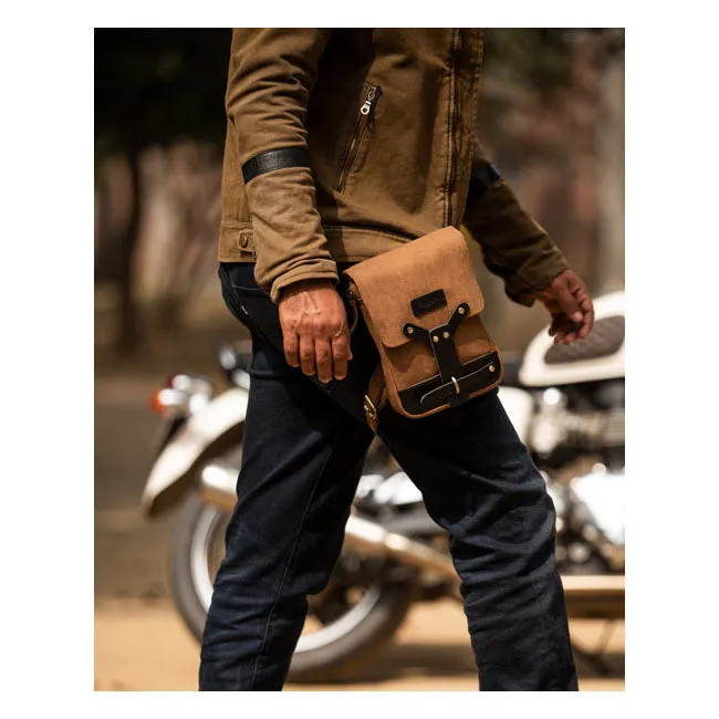 TRIP MACHINE THIGH BAG - TOBACCO