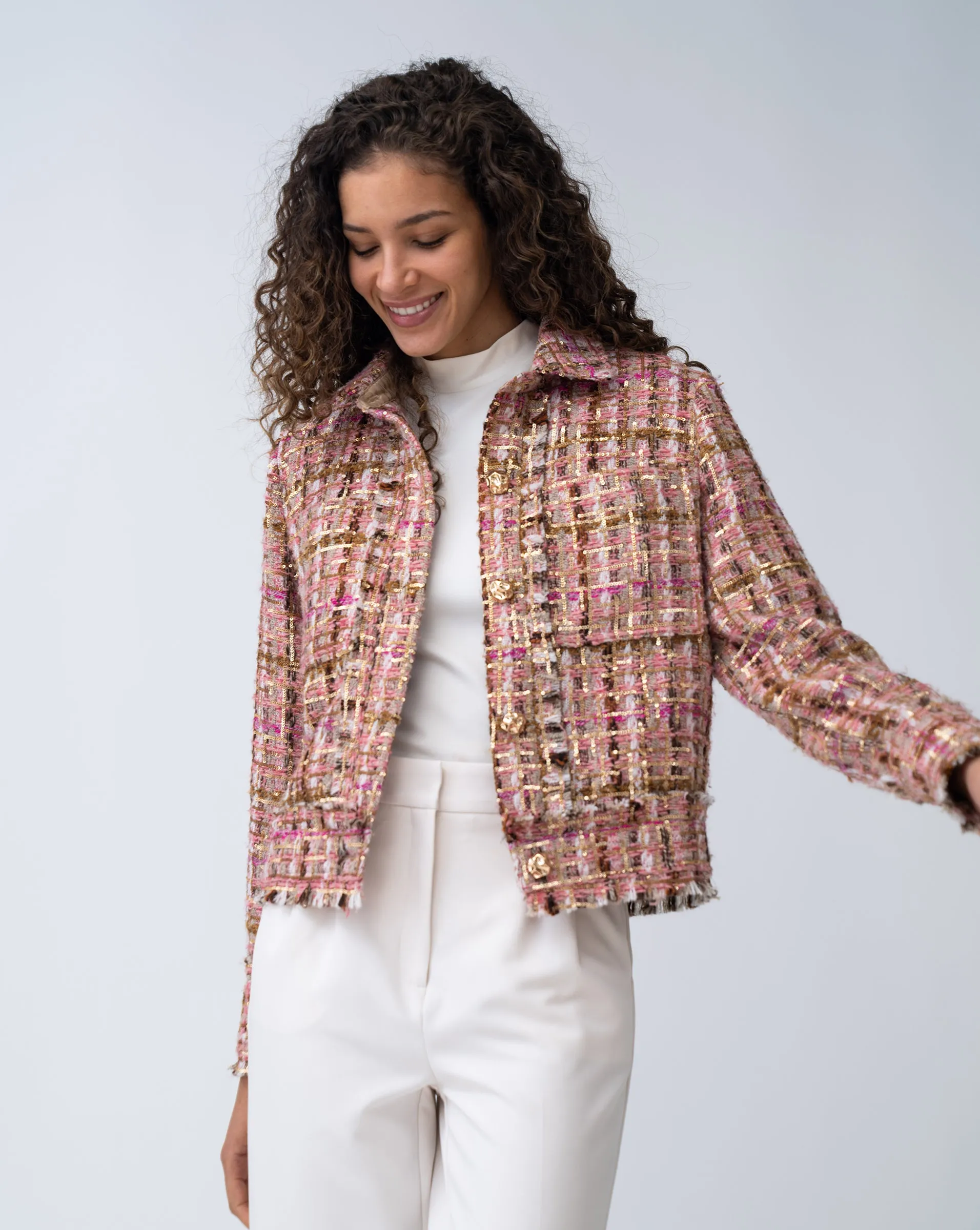 Tweed Cropped Jacket