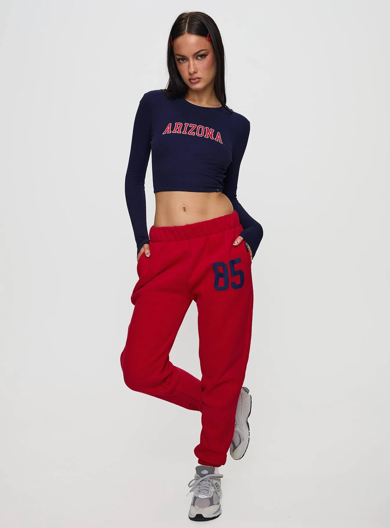 U of A Sweatpants Red