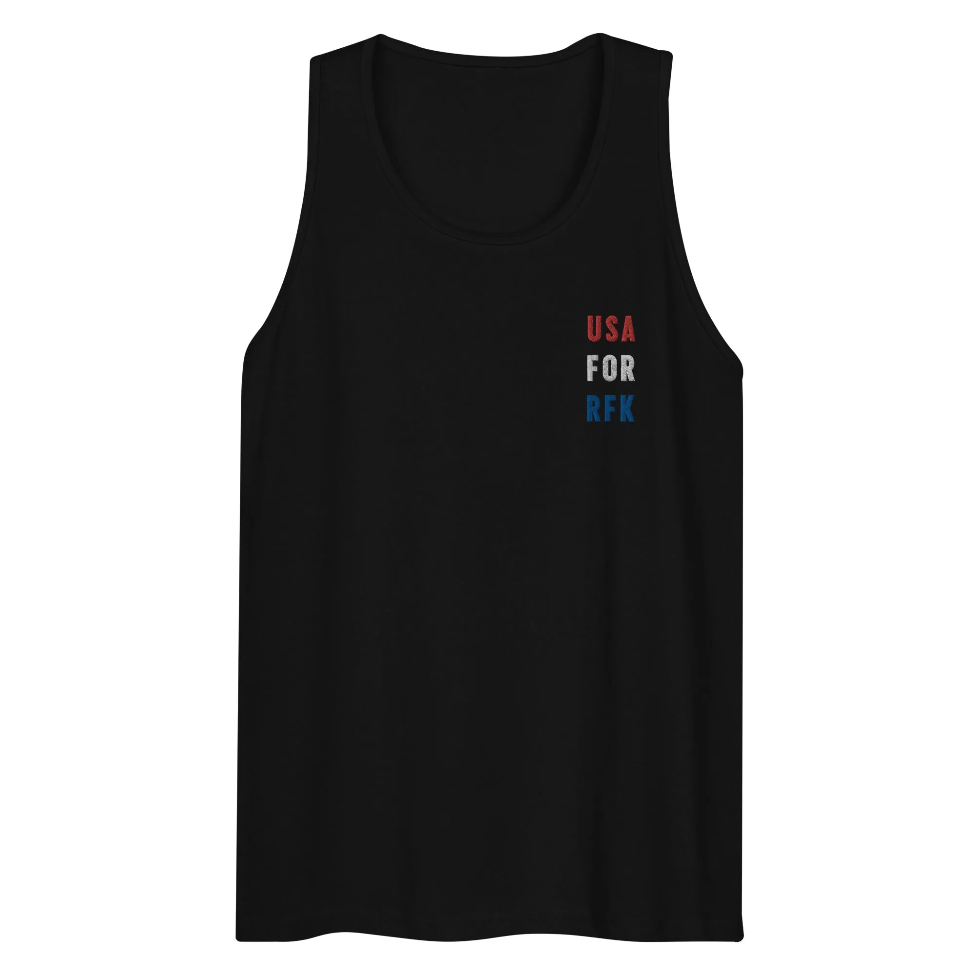 USA for RFK Embroidered Men’s Tank Top