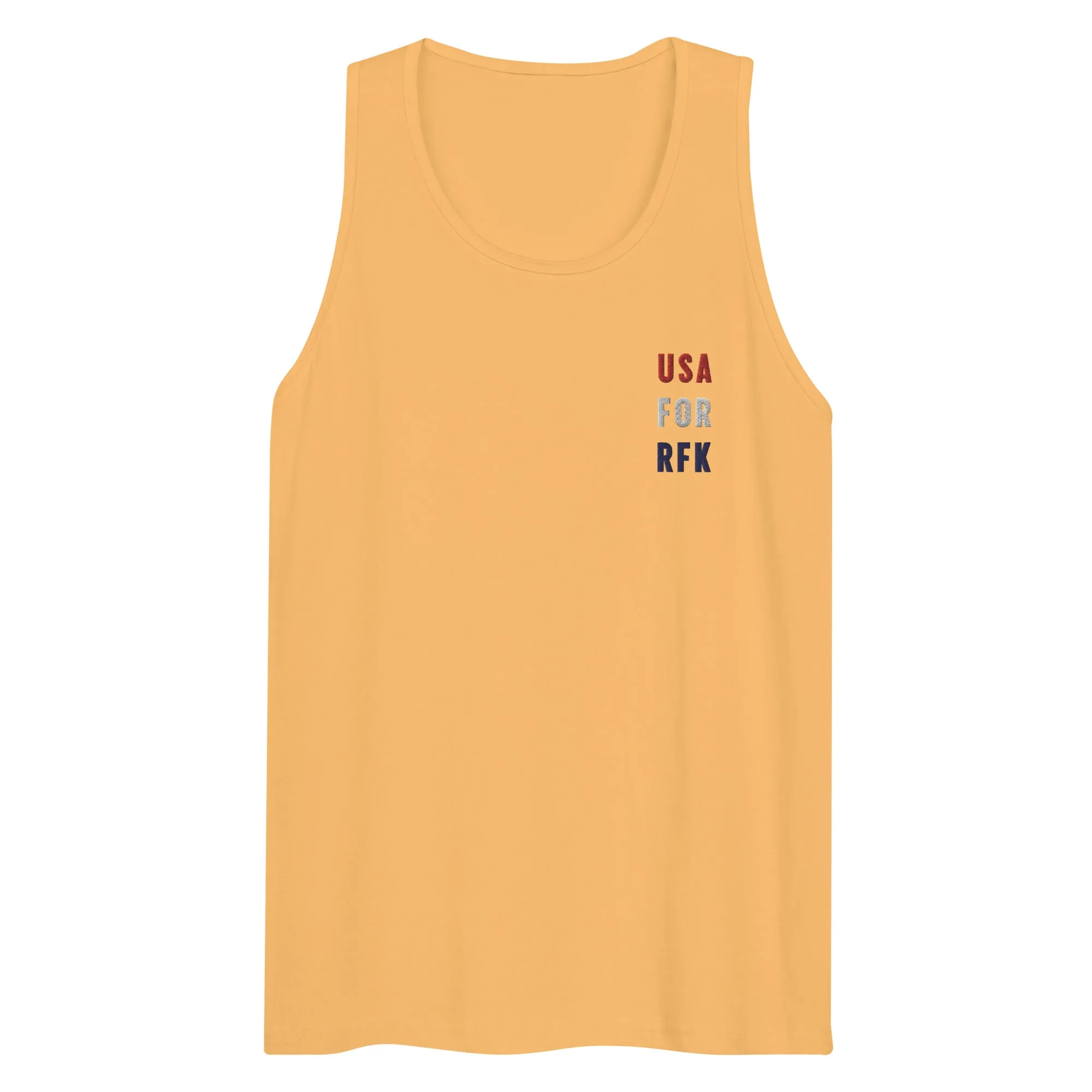 USA for RFK Embroidered Men’s Tank Top