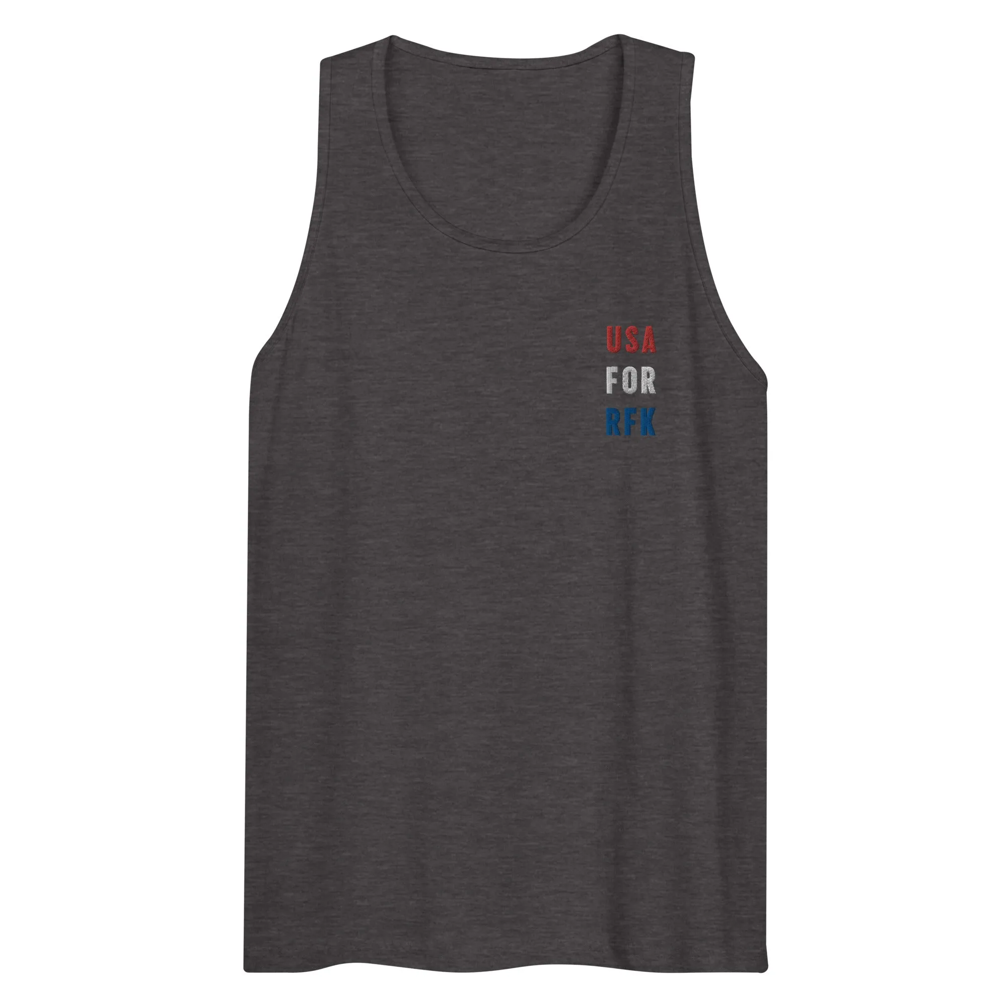 USA for RFK Embroidered Men’s Tank Top