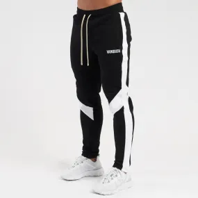 Vanquish Contrast Black Tapered Sweatpants