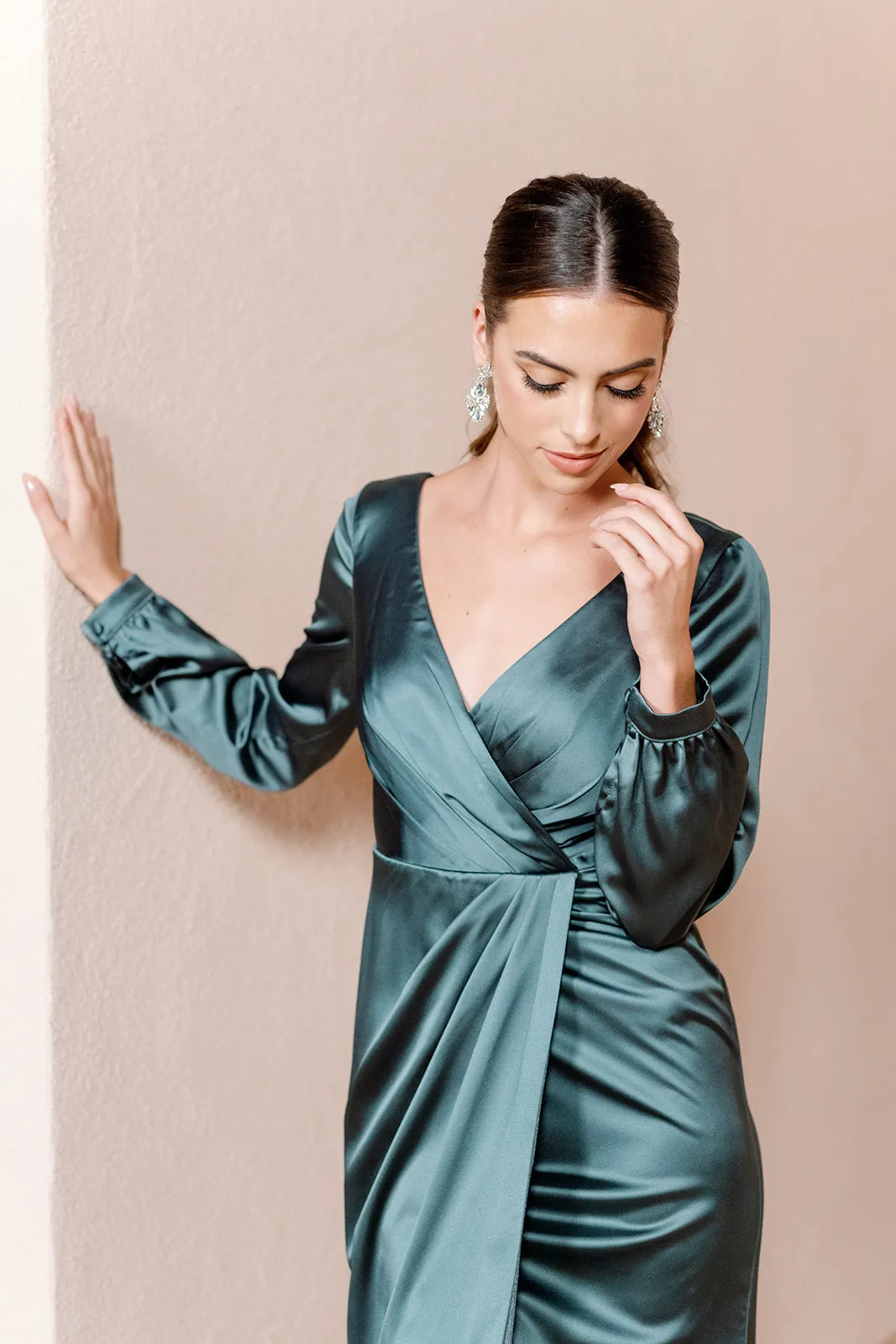 Vera Satin Dress | Made To Order