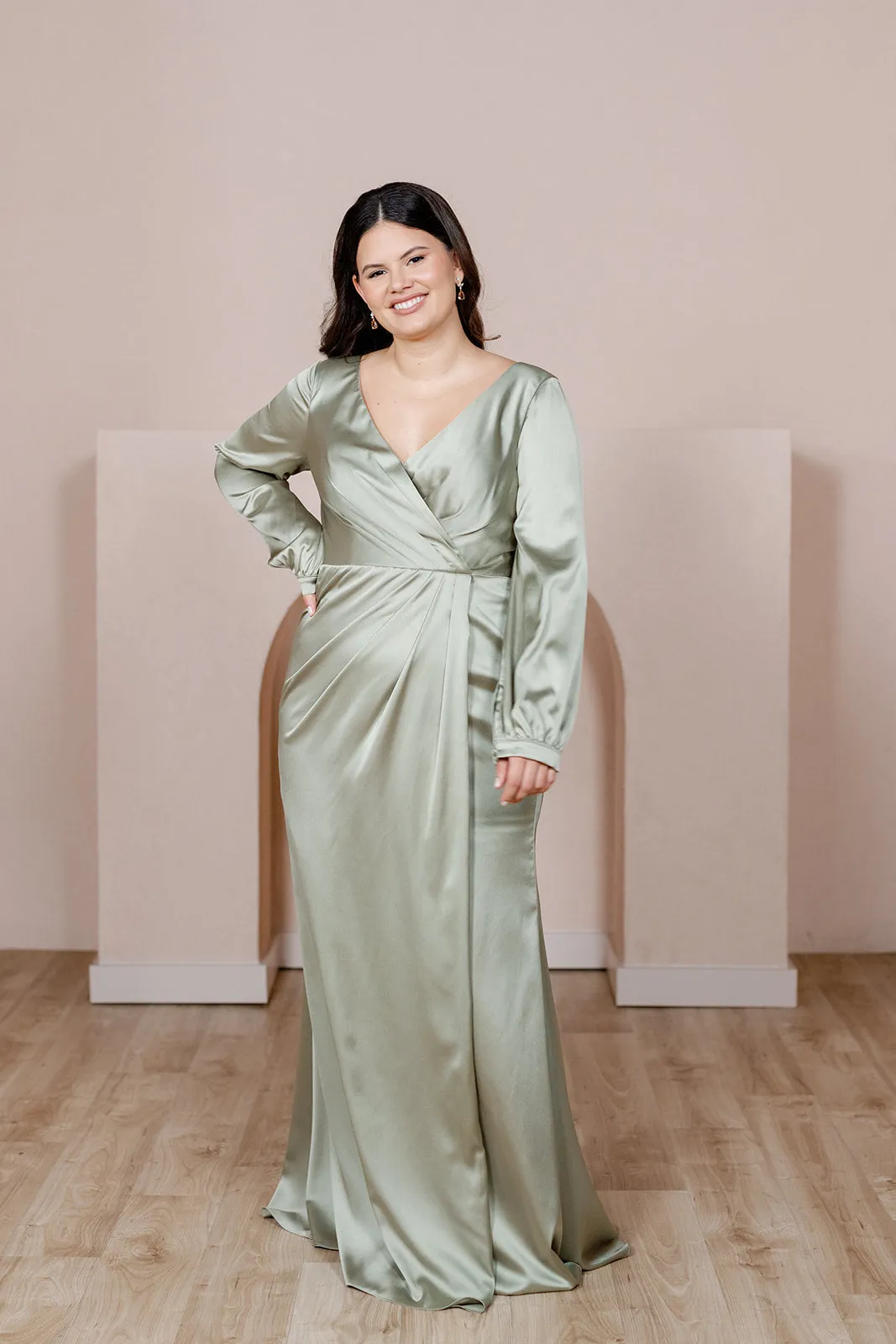 Vera Satin Dress | Made To Order