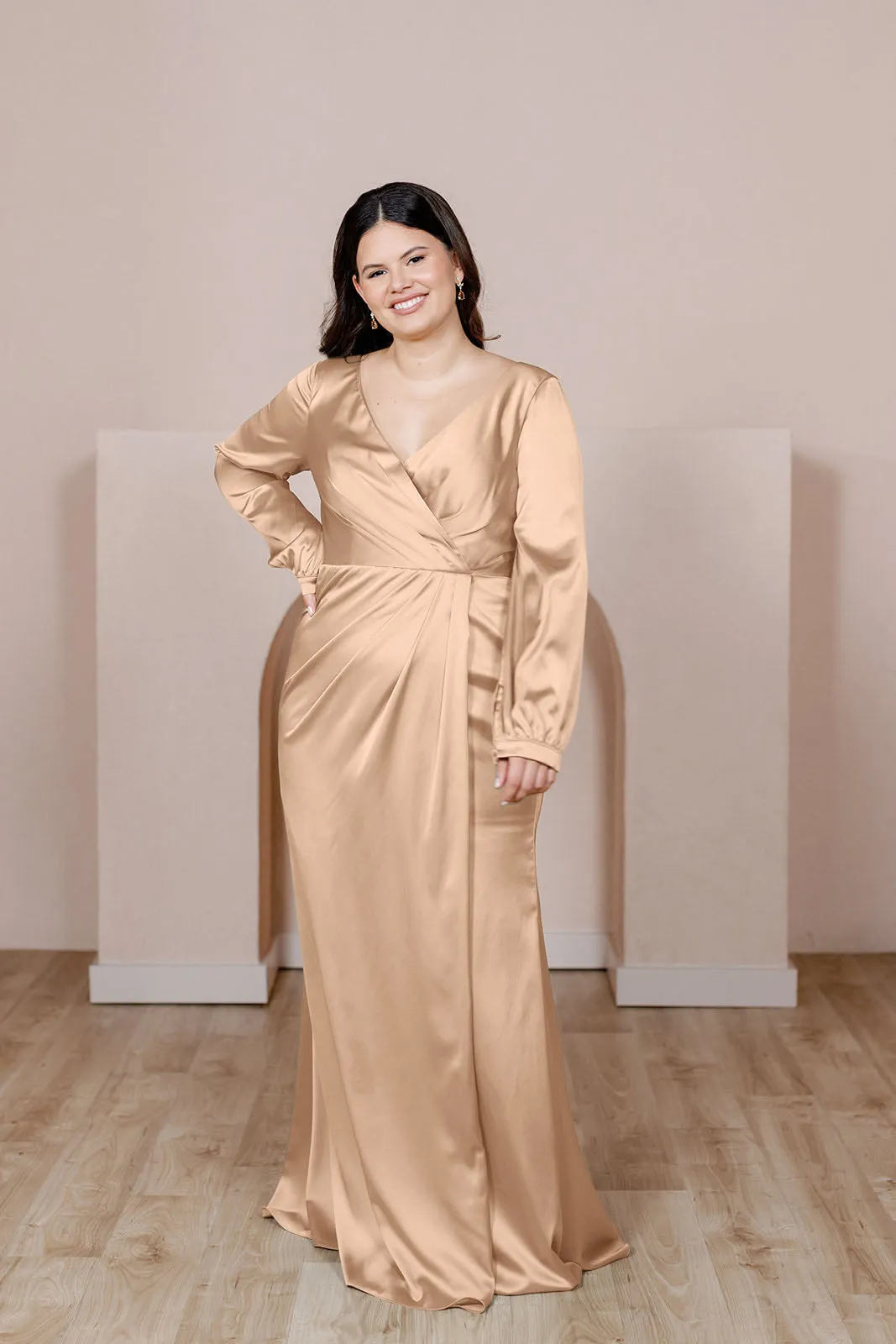 Vera Satin Dress | Made To Order