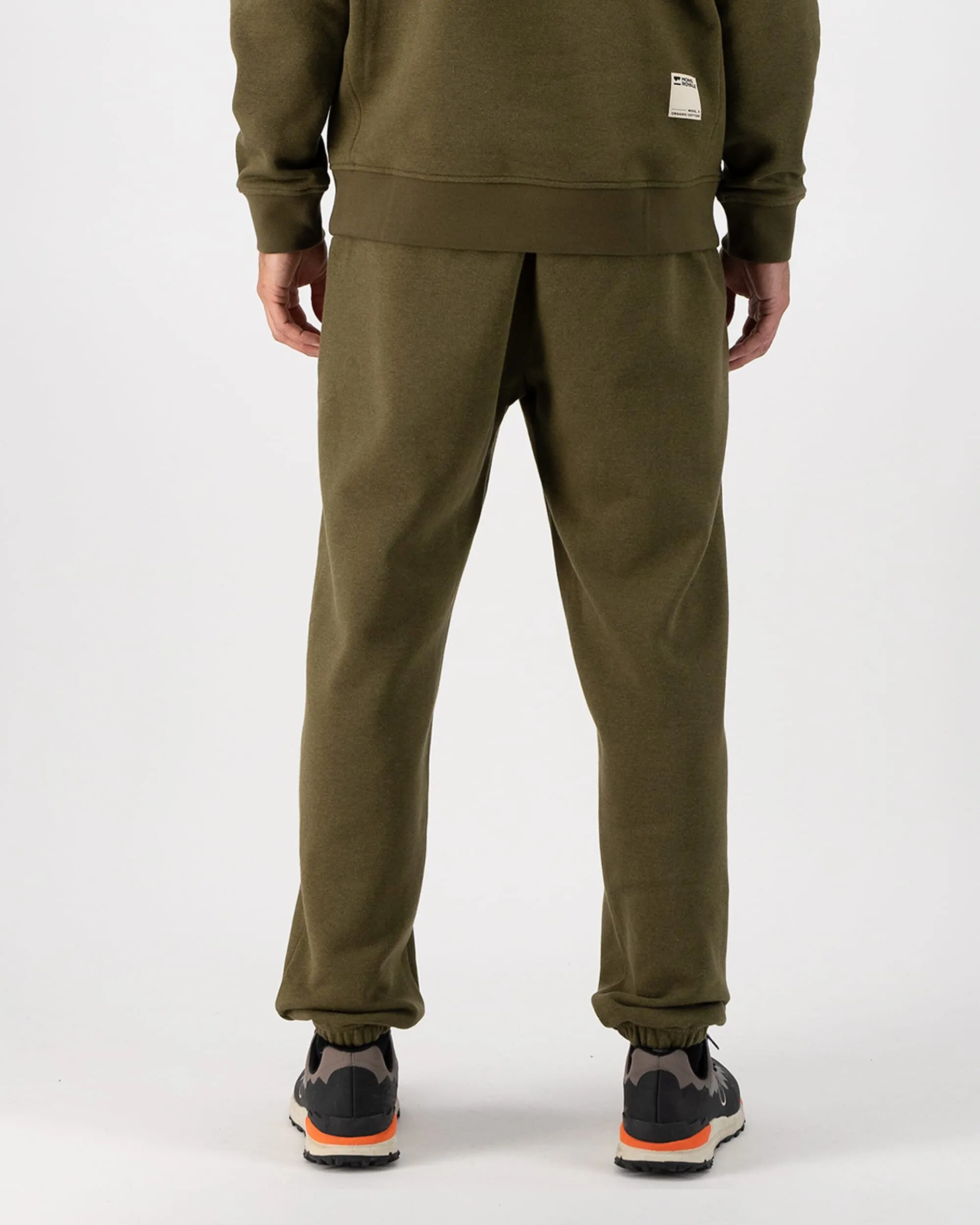 Verdant Merino Organic Cotton Sweatpants - Dark Olive