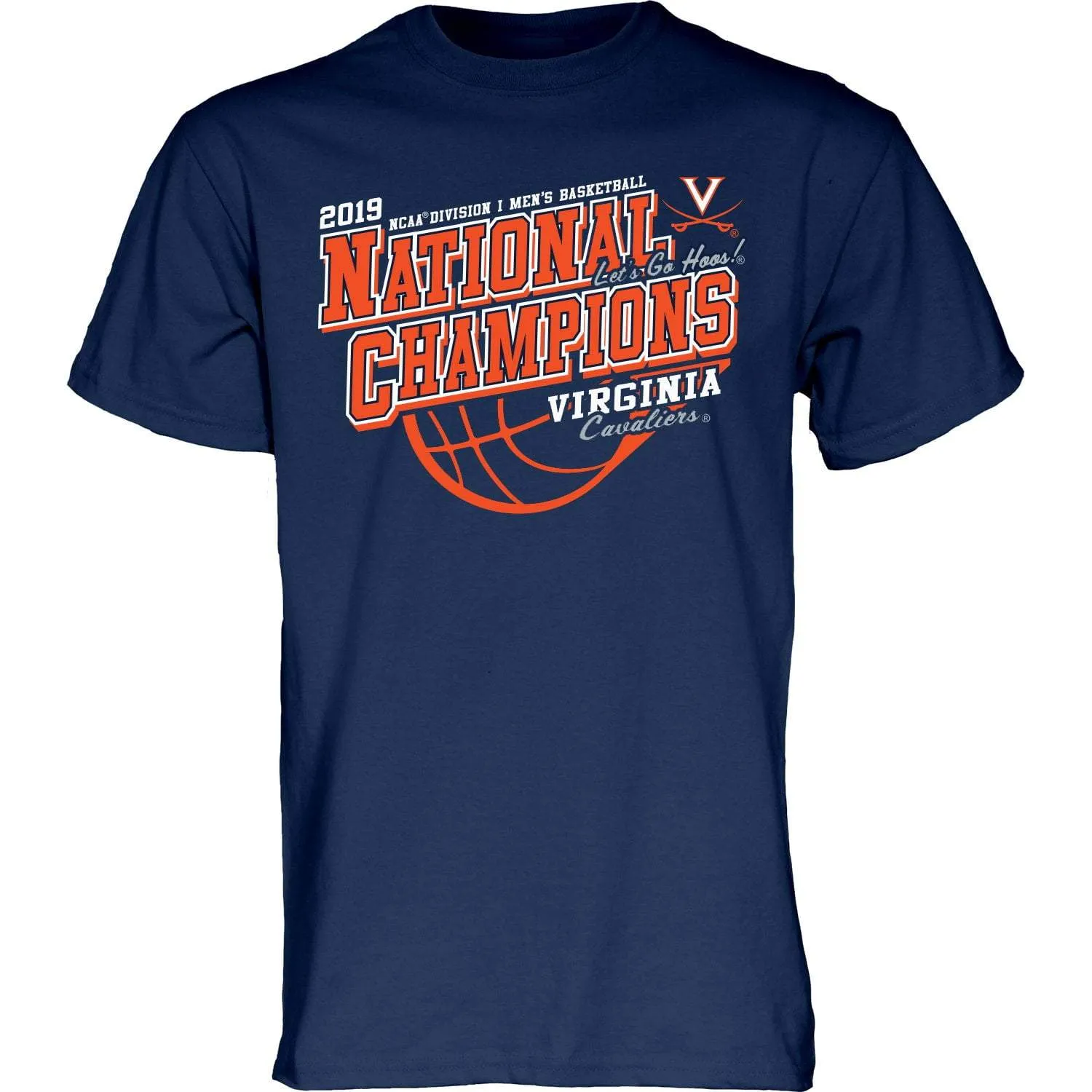 Virginia Cavaliers 2019 Basketball National Champions Let's Go Hoos T-Shirt