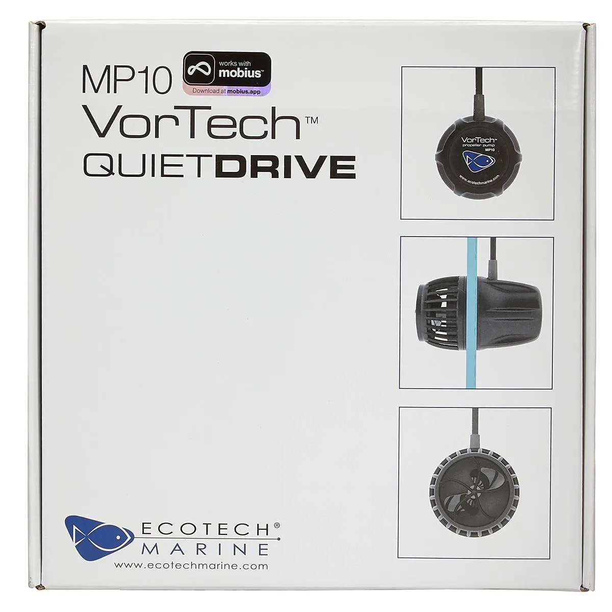 VorTech MP10mQD - Mobius Ready QuietDrive Propeller Pump - EcoTech Marine