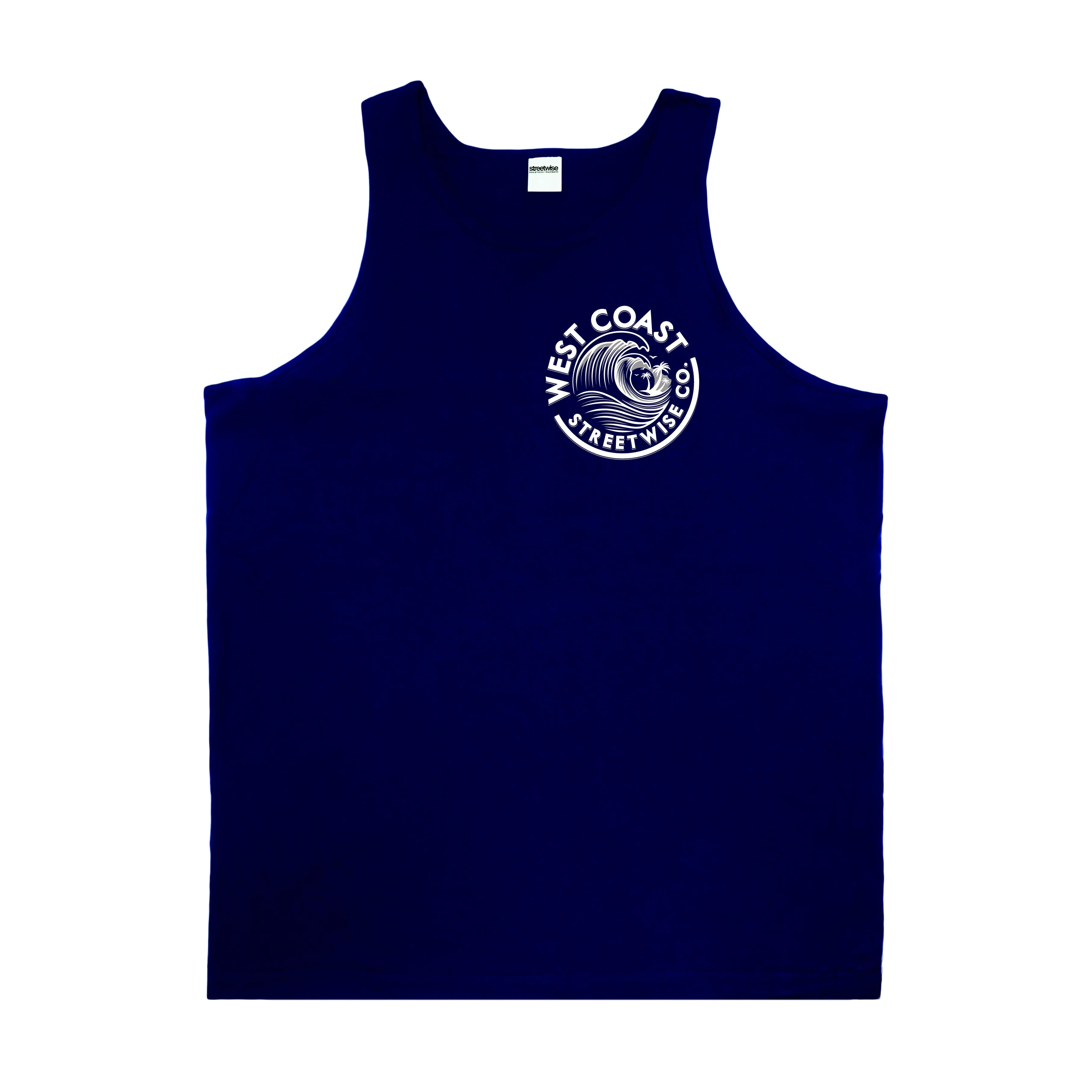 Wave Coast Tank (Navy)