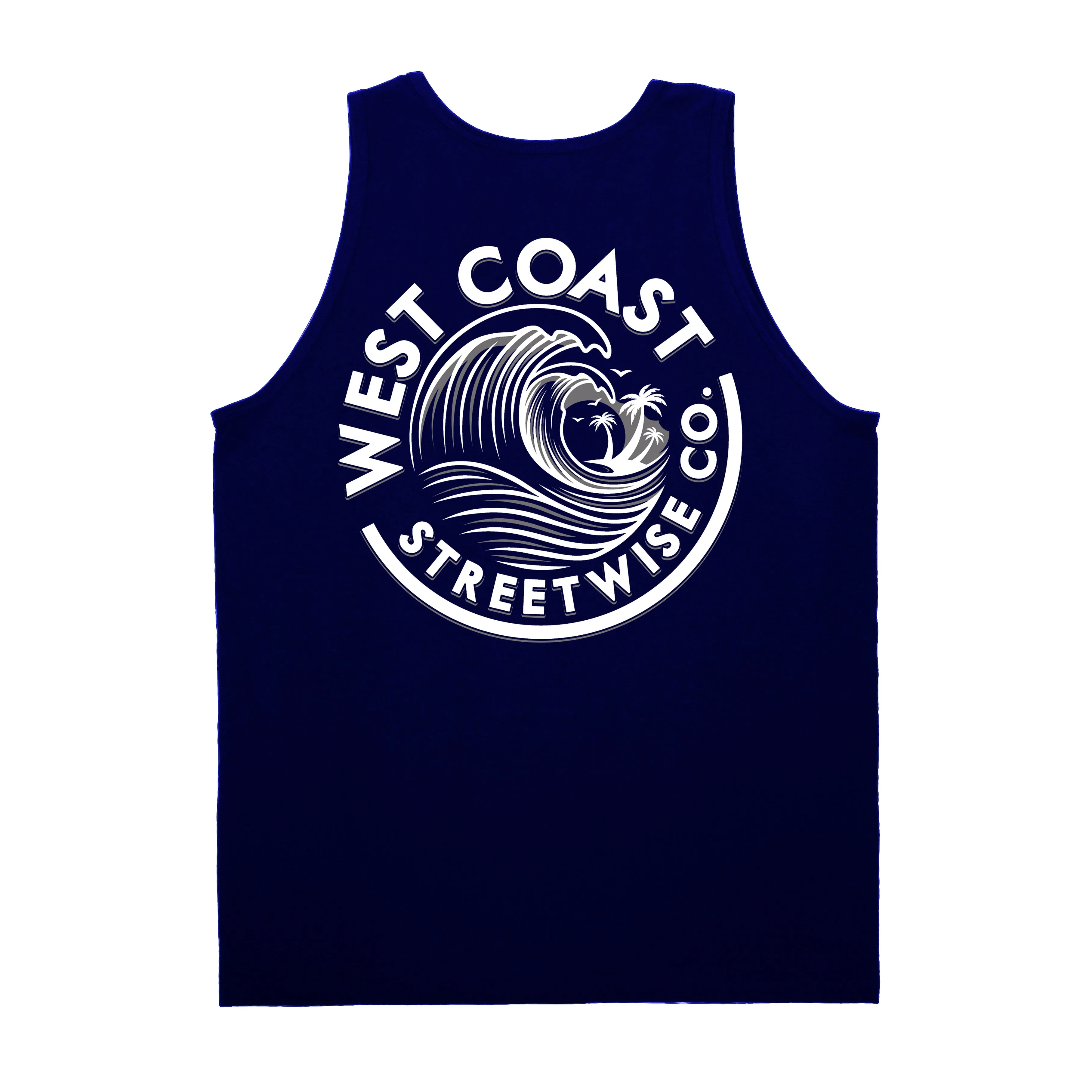 Wave Coast Tank (Navy)