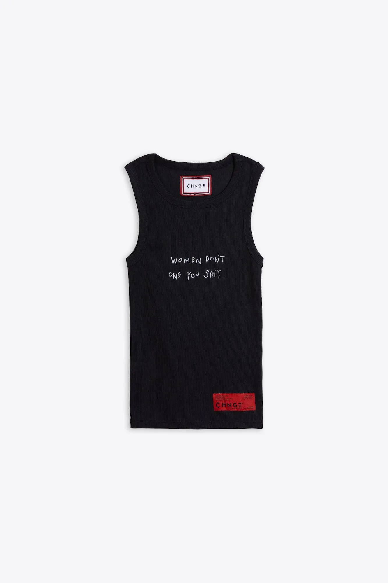 WDOYS Heavyweight Rib Racer Tank (Black)