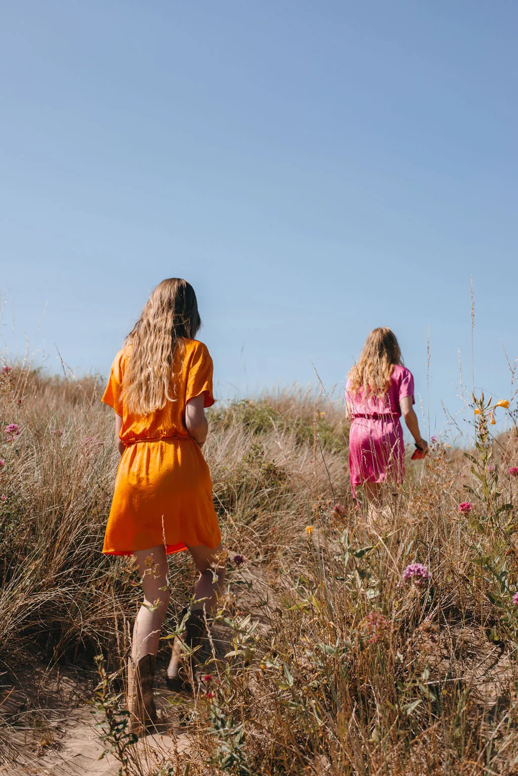 Widland Wrap Dress - Magenta