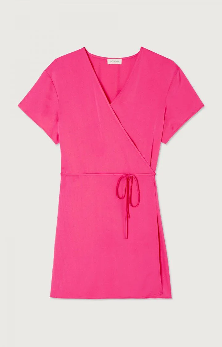 Widland Wrap Dress - Magenta