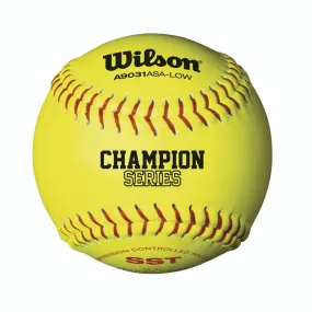 Wilson 11" ASA Fastpitch Softball A9231B: One Dozen