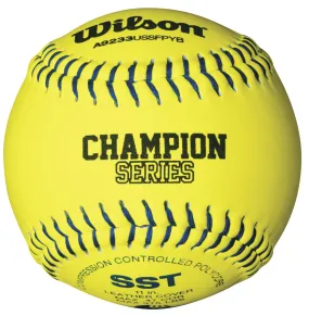 Wilson 11" USSSA Fastpitch Softball A9233BUSSFP - One Dozen