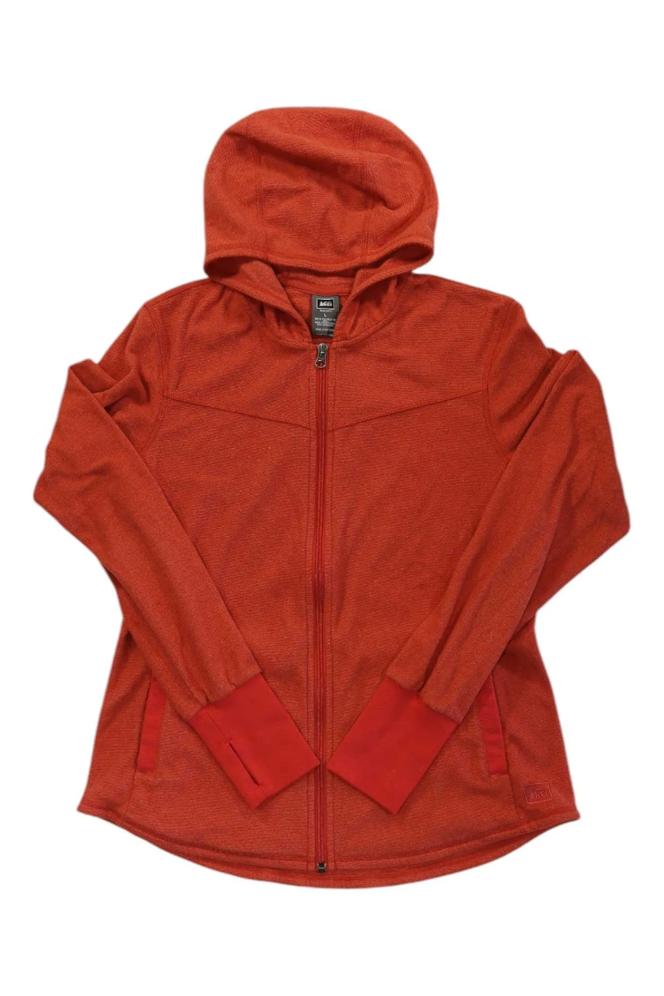 Womens REI Full Zip Fleece Jacket