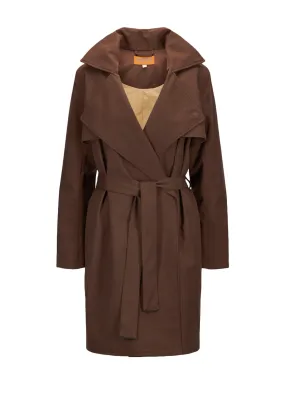 Yr Coat - Chocolate Brown